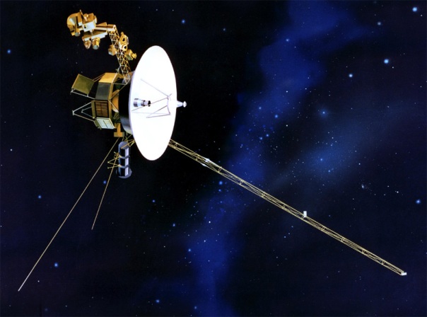 Artist Rendition of Voyager Probe cr Fobes